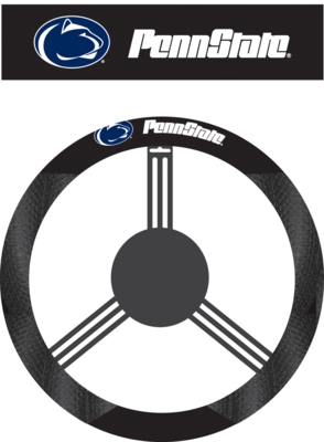 Penn State Nittany Lions Poly-Suede Steering Wheel Cover - Click Image to Close