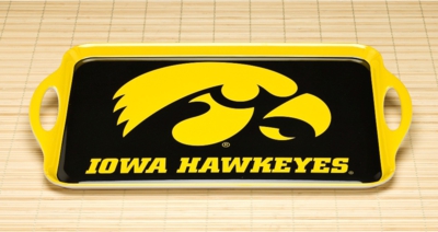 University of Iowa Hawkeyes Serving Tray - Click Image to Close