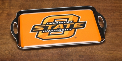 Oklahoma State Cowboys Serving Tray - Click Image to Close