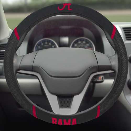 University of Alabama Crimson Tide Steering Wheel Cover - Click Image to Close