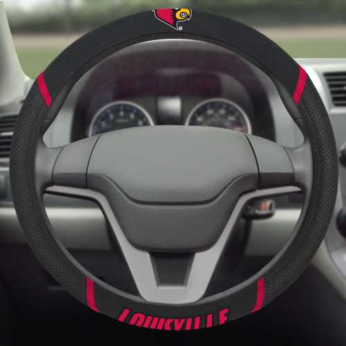 University of Louisville Cardinals Steering Wheel Cover - Click Image to Close
