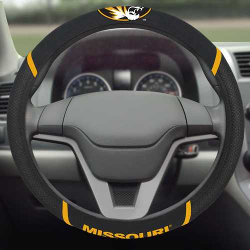 University of Missouri Tigers Steering Wheel Cover - Click Image to Close