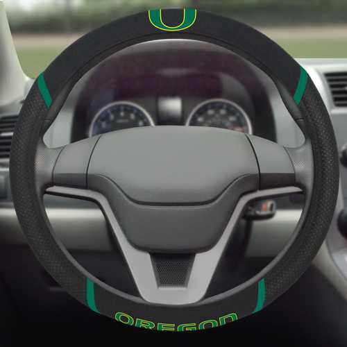 University of Oregon Ducks Steering Wheel Cover - Click Image to Close