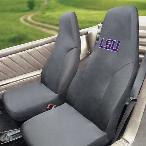 Louisiana State University Tigers Embroidered Seat Cover - Click Image to Close