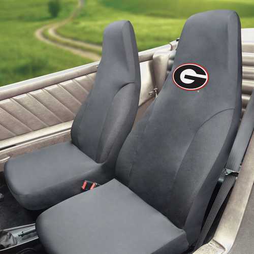 University of Georgia Bulldogs Embroidered Seat Cover - Click Image to Close