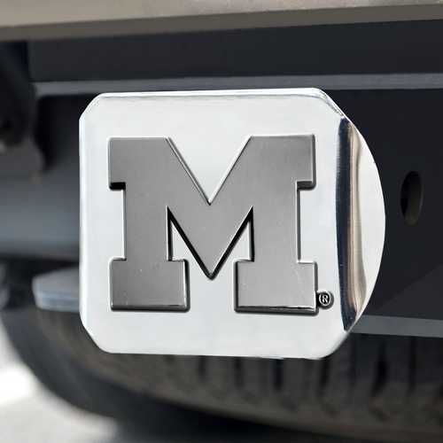 University of Michigan Wolverines Class III Hitch Cover - Click Image to Close