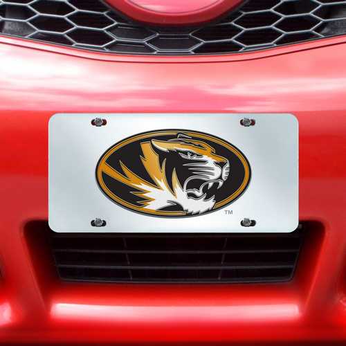 Mizzou Tigers Inlaid License Plate - Click Image to Close