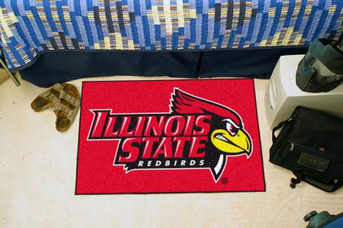 Illinois State University Redbirds Starter Rug - Click Image to Close