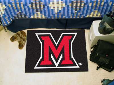 Miami University RedHawks Starter Rug - Click Image to Close