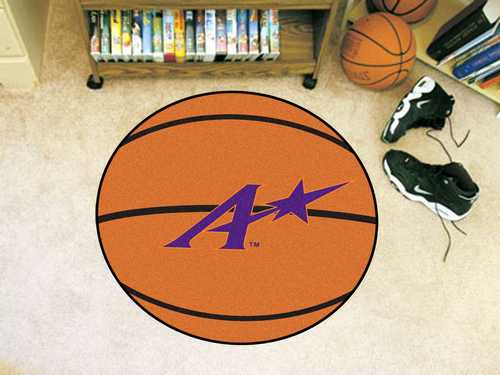 University of Evansville Purple Aces Basketball Rug - Click Image to Close