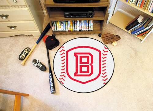 Bradley University Braves Baseball Rug - Click Image to Close