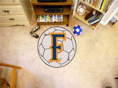 Cal State Fullerton Titans Soccer Ball Rug - Click Image to Close