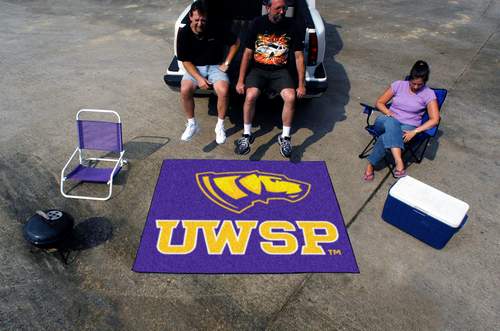 University of Wisconsin-Stevens Point Pointers Tailgater Rug - Click Image to Close