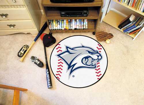 University of New Hampshire Wildcats Baseball Rug - Click Image to Close