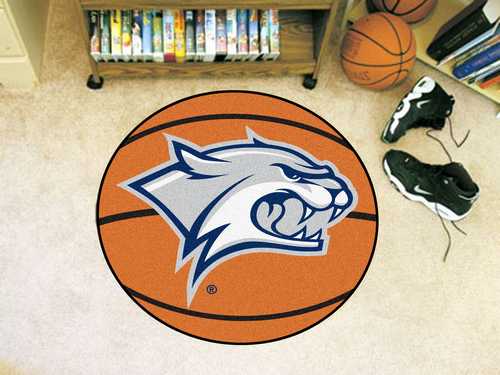 University of New Hampshire Wildcats Basketball Rug - Click Image to Close