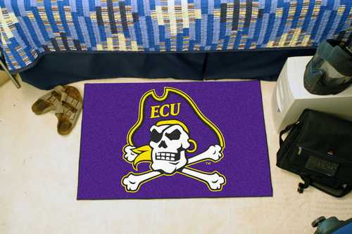 East Carolina University Pirates Starter Rug - Click Image to Close