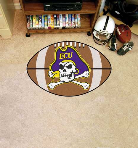 East Carolina University Pirates Football Rug - Click Image to Close