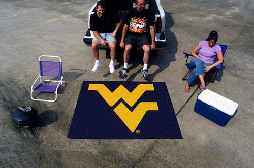 West Virginia University Mountaineers Tailgater Rug - Click Image to Close
