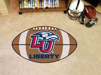 Liberty University Flames Football Rug - Click Image to Close