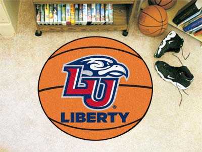 Liberty University Flames Basketball Rug - Click Image to Close
