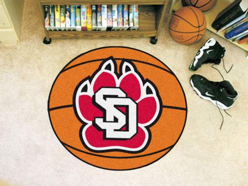 University of South Dakota Coyotes Basketball Rug - Click Image to Close
