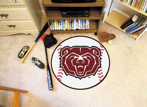 Missouri State University Bears Baseball Rug - Click Image to Close