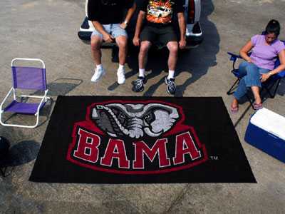 University of Alabama Crimson Tide Ulti-Mat Rug - Elephant - Click Image to Close