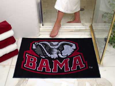 University of Alabama Crimson Tide All-Star Rug - Elephant - Click Image to Close