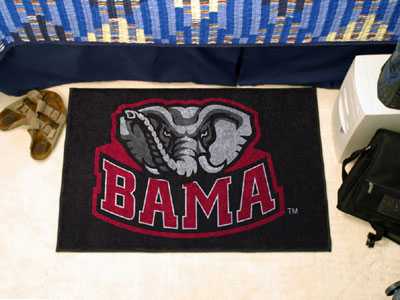 University of Alabama Crimson Tide Starter Rug - Elephant - Click Image to Close