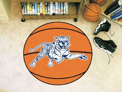 Jackson State University Tigers Basketball Rug - Click Image to Close
