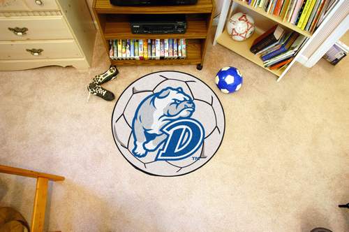 Drake University Bulldogs Soccer Ball Rug - Click Image to Close
