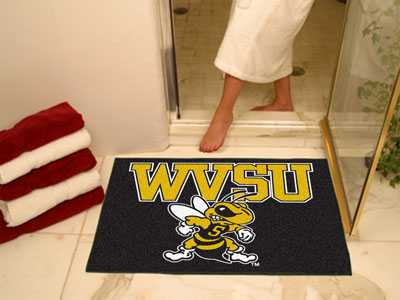 West Virginia State University Yellow Jackets All-Star Rug - Click Image to Close