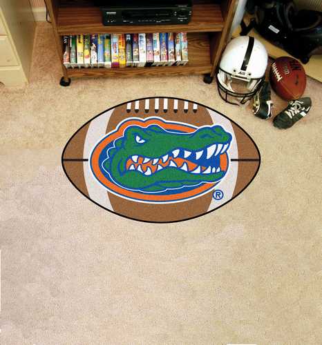 University of Florida Gators Football Rug - Alligator - Click Image to Close