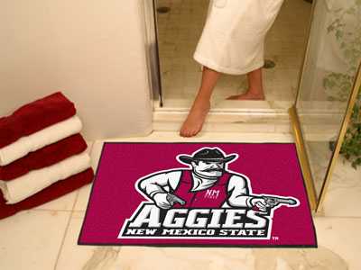 New Mexico State University Aggies All-Star Rug - Click Image to Close