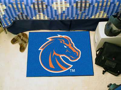 Boise State University Broncos Starter Rug - Click Image to Close