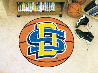 South Dakota State University Jackrabbits Basketball Rug - Click Image to Close