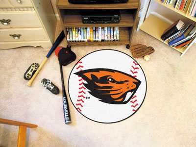 Oregon State University Beavers Baseball Rug - Click Image to Close