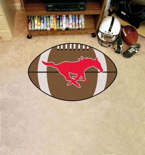 Southern Methodist University Mustangs Football Rug - Click Image to Close