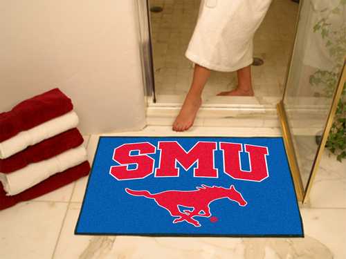 Southern Methodist University Mustangs All-Star Rug - Click Image to Close