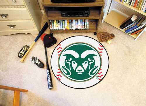 Colorado State University Rams Baseball Rug - Click Image to Close