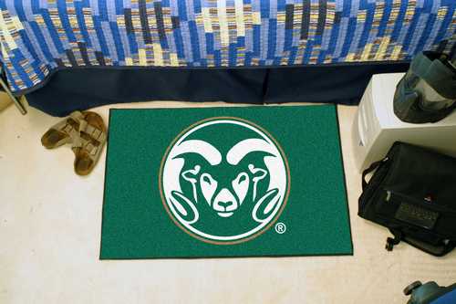 Colorado State University Rams Starter Rug - Click Image to Close