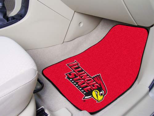 Illinois State University Redbirds Carpet Car Mats - Click Image to Close