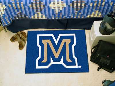 Montana State University Bobcats Starter Rug - M Logo - Click Image to Close
