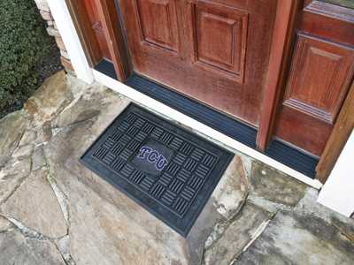 Texas Christian University Horned Frogs Medallion Door Mat - Click Image to Close