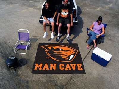 Oregon State University Beavers Man Cave Tailgater Rug - Click Image to Close