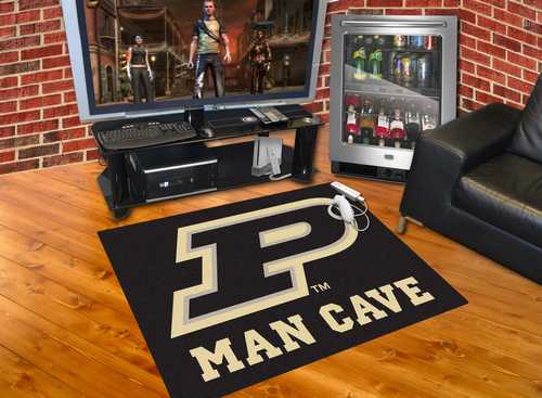 Purdue University Boilermakers All-Star Man Cave Rug - Click Image to Close