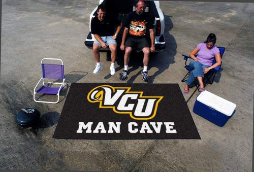 Virginia Commonwealth University Rams Man Cave Ulti-Mat Rug - Click Image to Close