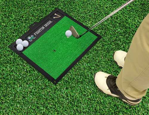 University of Notre Dame Fighting Irish Golf Hitting Mat - Click Image to Close