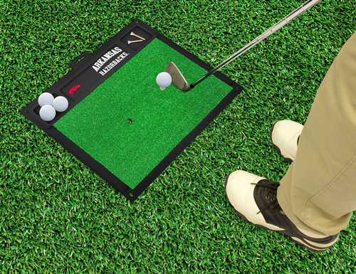 University of Arkansas Razorbacks Golf Hitting Mat - Click Image to Close