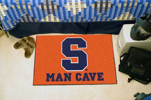 Syracuse University Orange Man Cave Starter Rug - Click Image to Close